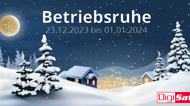 DigiSat Weihnachtsurlaub